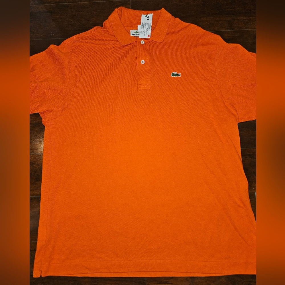 LACOSTE Pique Polo NWT